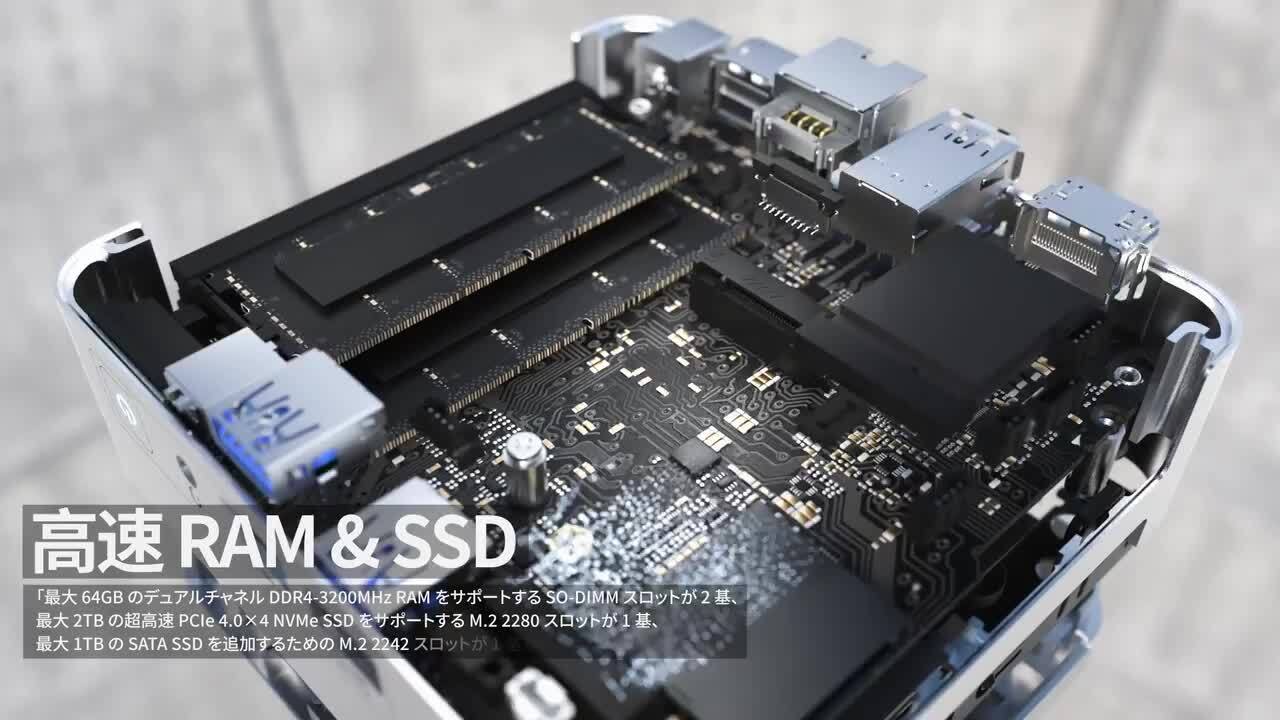 楽天市場】【25%OFFクーポン！】GEEKOM XT12 Pro ミニPC第12世代