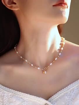 楽天市場】パール ネックレス 小粒 5mm パールネックレス K14 14