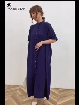 楽天市場】新作 ワンピース ロング丈 ロングわんぴ 半袖 ロング ...