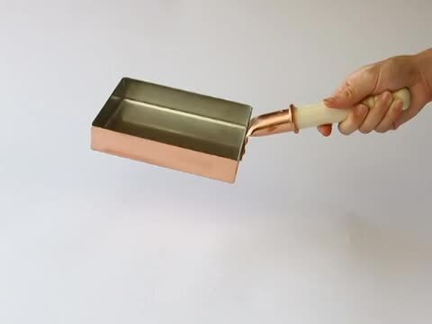 楽天市場】玉子焼き 銅製 | 銅玉子焼鍋 18cm | 中村銅器製作所