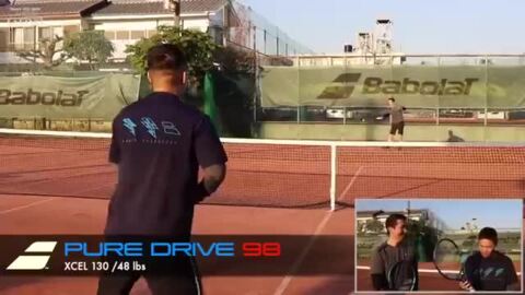 楽天市場】バボラ (babolat) テニスラケット ピュア ドライブ 98 (PURE