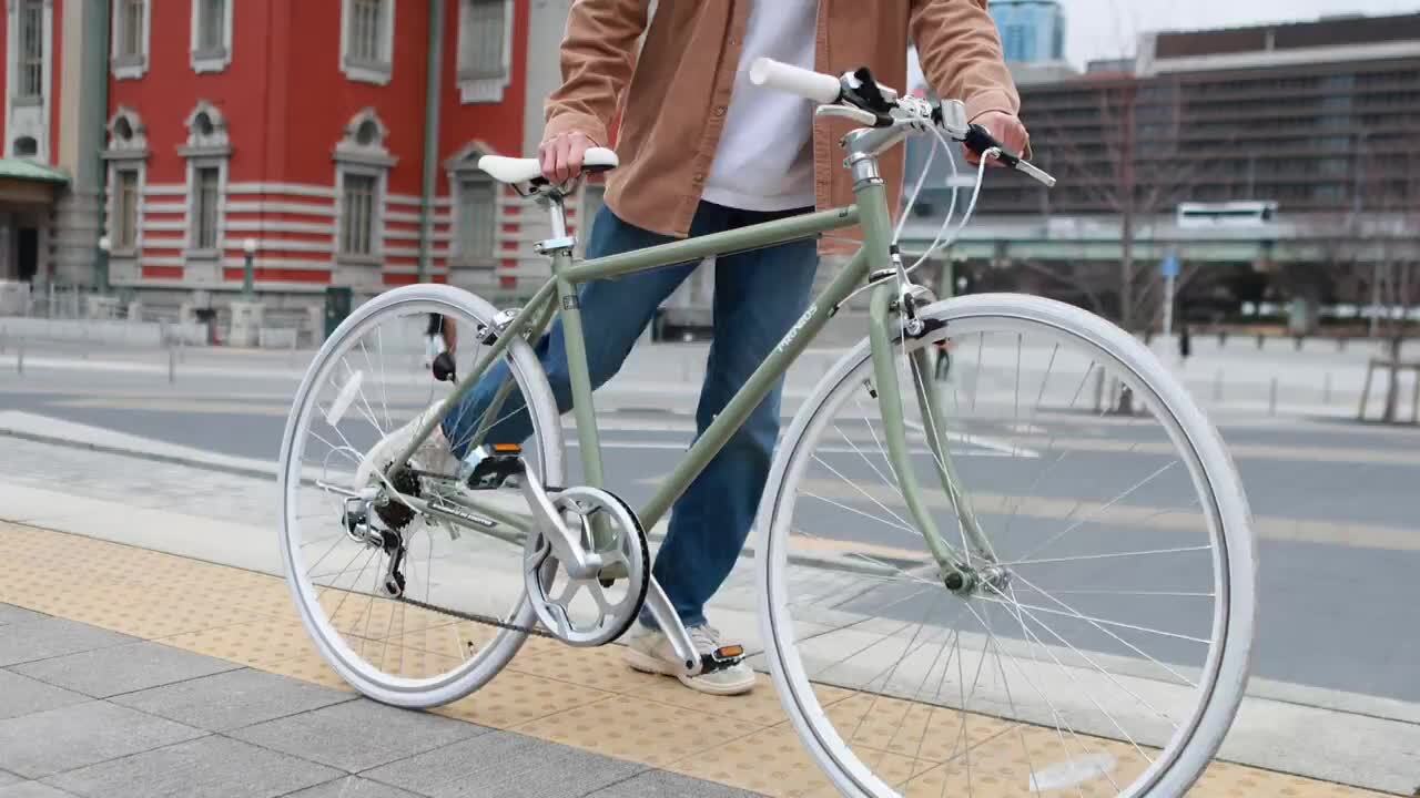 楽天市場】PROVROS クロスバイク 自転車 700×28C シマノ6段変速