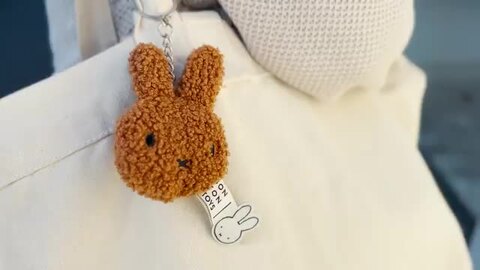 Fluffy Dot Ribbon Tops - HIAND