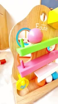 楽天市場】知育玩具 木のおもちゃ TREEスロープ 1歳 6ヶ月 おもちゃ 