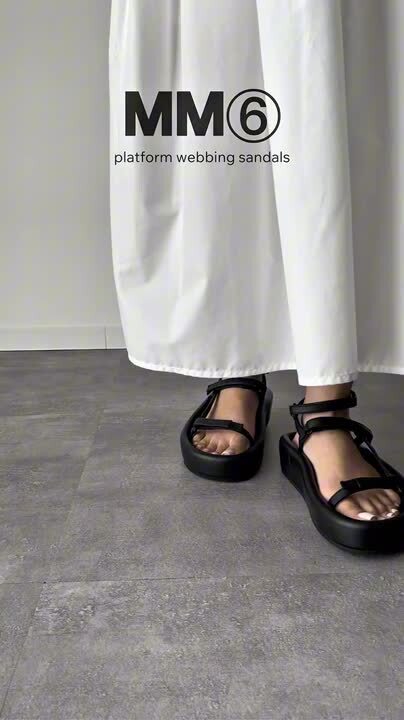 サンダル・ミュール MM6 Maison Margiela SLIPPER (S59WP0206P6383 T8013) MM6 MAISON MARGIELA エムエムシックス メゾン マルジェラ