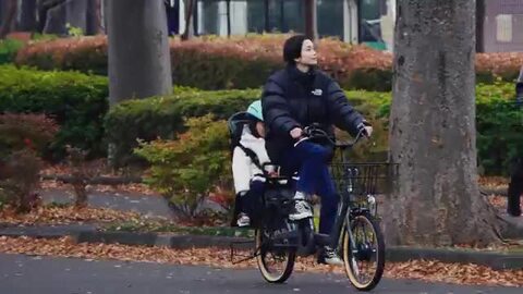 チャイルドシート前後付】ママフレロック20インチ・2022年購入・非電動