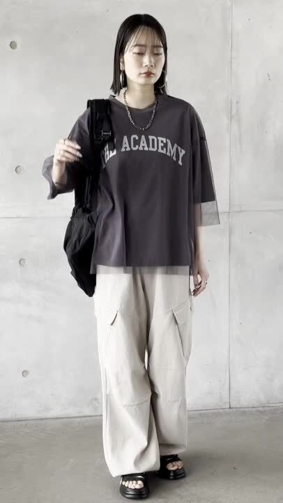 楽天市場】トップス Tシャツ 新感覚チュール重なる甘辛バランス