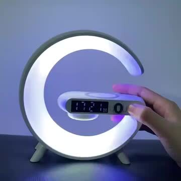 楽天市場】多機能 ナイトライト 時計 ワイヤレススピーカー