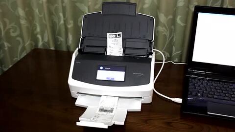 たまった書類を一気にスキャン 富士通 ScanSnap iX1500(白 たまった書類を一気にスキャン 富士通 ScanSnap iX1500(白