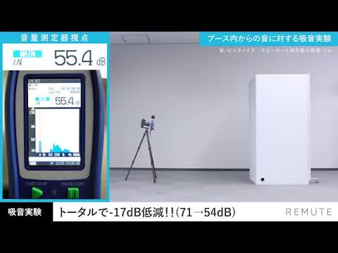 楽天市場】【モデル変更により処分価格】REMUTE 吸音ブース