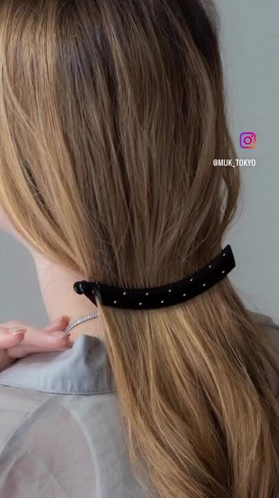 ヘアクリップバナナクリップ BLAZE（手芸） バナナクリップ ヘアクリップ ハーフムーン