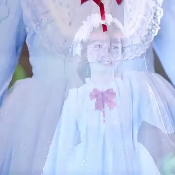 三段フリル×シフォンフィッシュテールベアドレス セクシードレス
