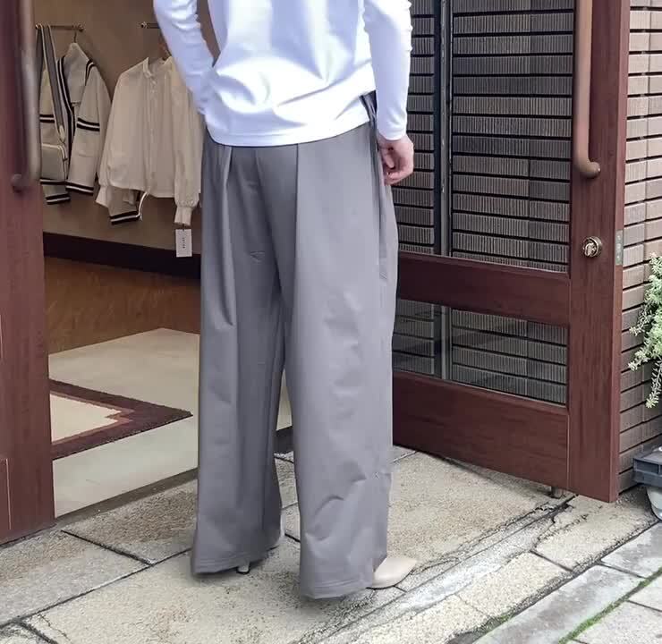 楽天市場】ププラ（PUPULA）TAFTA ツータックワイドパンツ(pp007