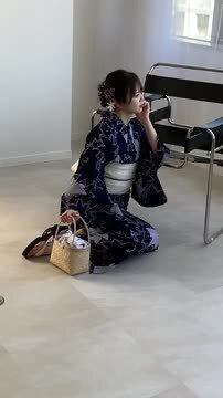 楽天市場】【utatane 有松絞り 浴衣3点セット 藍色にアイビー