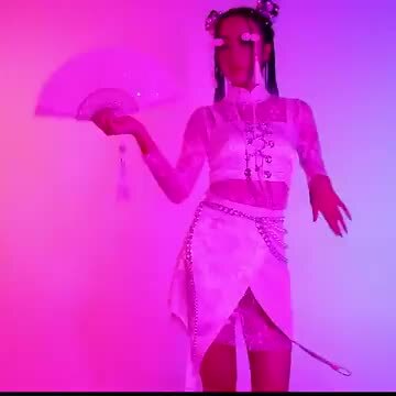 韓国ポールダンス衣装 上下Mサイズ くもっ Rose Rococo - Black