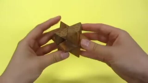 Uni-motion 6個セット Rocks Motion 木製立体パズル 6個セット ケース入り Wood Puzzle