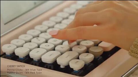 楽天市場】タイプライター風レトロキーボードPENNA-ペナ- おうち 楽天市場】タイプライター風レトロキーボードPENNA-ペナ- おうち
