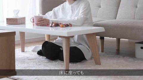ローテーブル　リビングテーブル　ホワイト Amazon.co.jp: Cutdred ローテーブル 白 シンプル 風 リビング