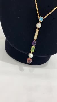 楽天市場】ブルガリ BVLGARI アレグラ ネックレス マルチカラー