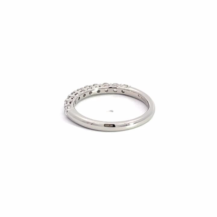 ダイヤモンド×ルビー 一文字 エタニティ リング Pt900 0.41ct ダイヤモンド×ルビー 一文字 エタニティ リング Pt900 0.41ct