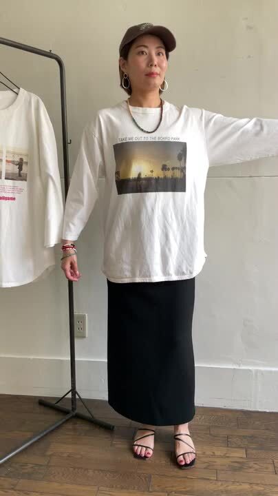 ルメランジュ/Le Melange 　フォトプリントＴｅｅ　8441004-081ベージュ 楽天市場】【SALE！40%OFF】ルメランジュ × ジャンクソン Le