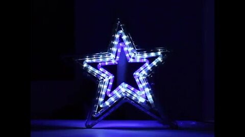 イルミネーション 屋外用 モチーフライト 星 4重 55×53cm Amazon.co.jp