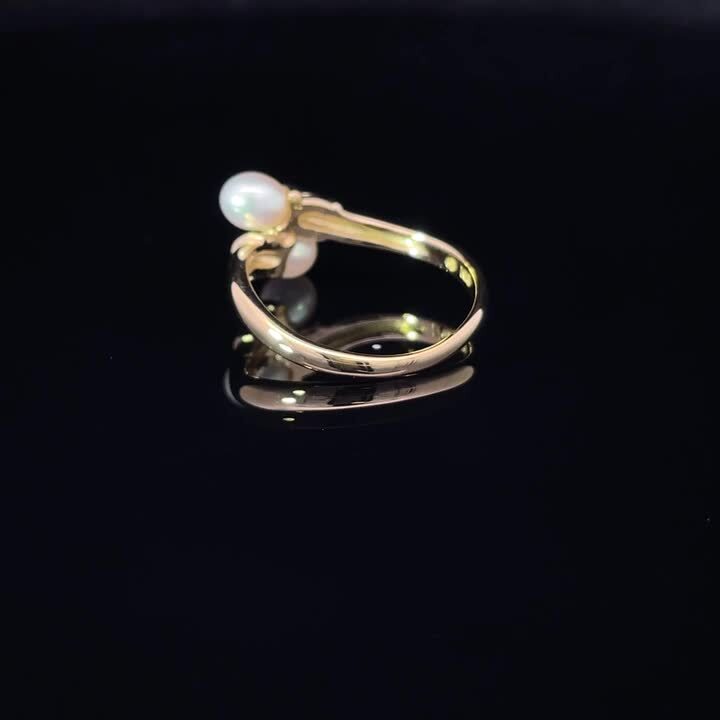 楽天市場】タサキ 田崎真珠 淡水真珠 リング K18イエローゴールド  