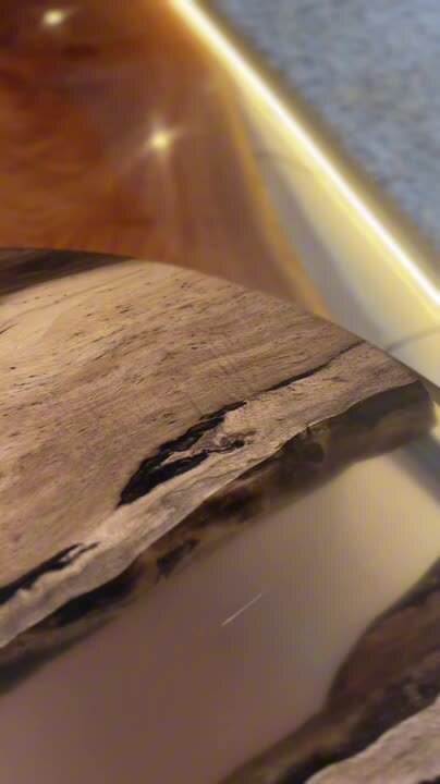 楽天市場】銘木屋 レジン テーブル サイドテーブル 丸テーブル