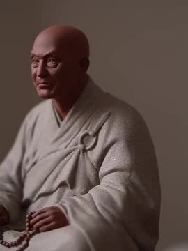 楽天市場】IwaiLoft 弘一法師 手作り 僧侶 オブジェ 僧の置物 縁起物