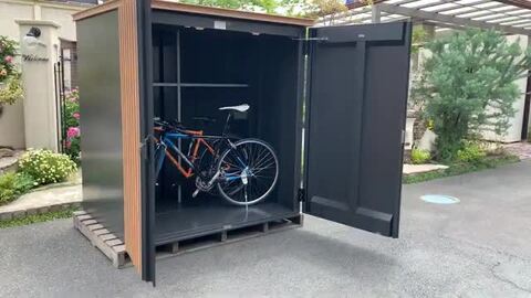 楽天市場】おしゃれ物置・木製小屋・自転車倉庫・デザイン物置 