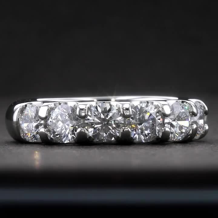 ラフダイヤモンドエタニティリング② 楽天市場】pt900【2.0ct】フラワー ダイヤモンド リング指輪