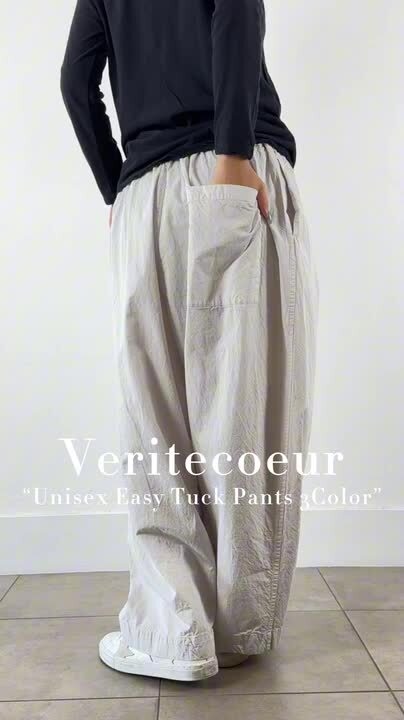 veritecoeur  パンツ ST-120]Veritecoeur(ヴェリテクール) クロスワッシャーイージー