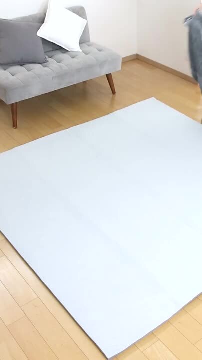 楽天市場】ラグ アンダーラグ セット ピターら 185×185cm