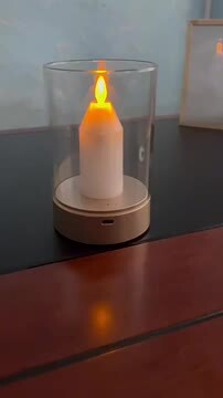 楽天市場】LED キャンドルライト ゆらぎ ガラス センサー 無段階