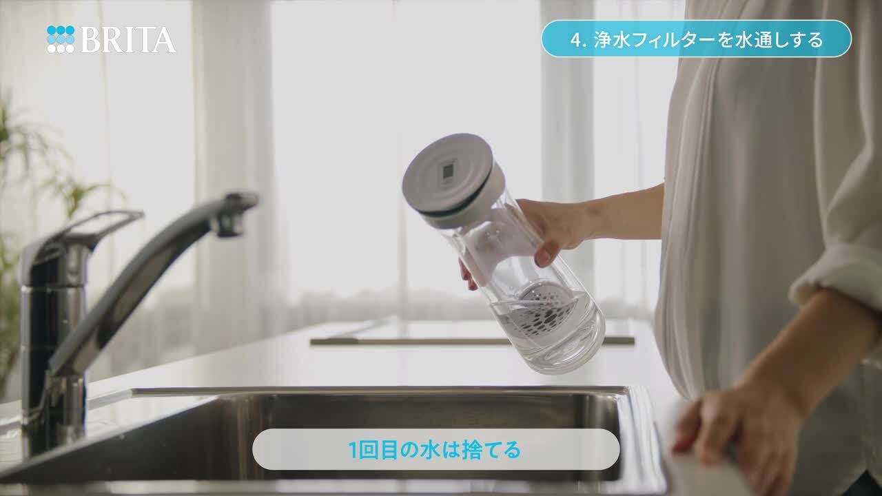 楽天市場】公式 浄水器のブリタ カラフェ型浄水器 ホワイト