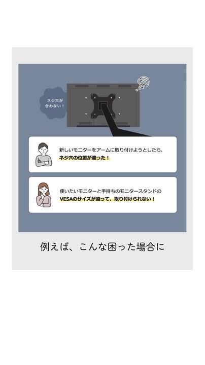 こちらのページでは購入しないでくださいm(_ _)m 楽天市場】【最大1,000円オフクーポン発行中】VESA変換金具 200