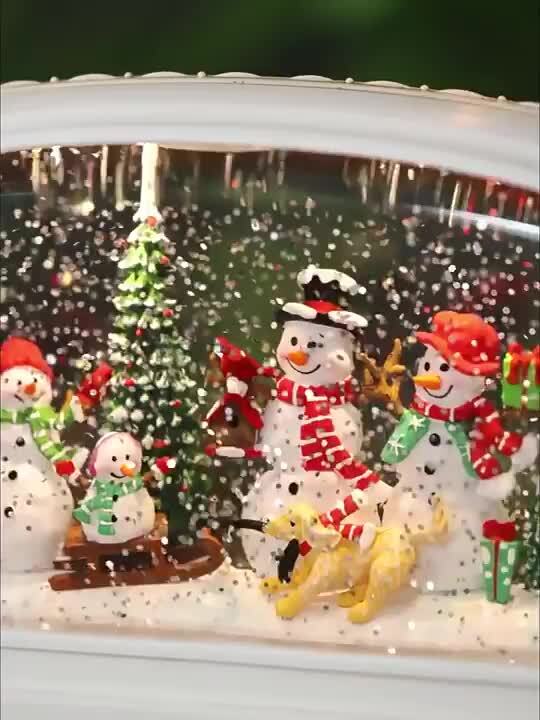 楽天市場】スノードーム クリスマスオルゴール クリスマスツリー