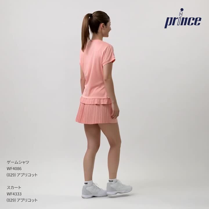 プリンス テニスウェア 上下 トップス スカート アイボリー 楽天市場】プリンス prince テニスウェア レディス スカート