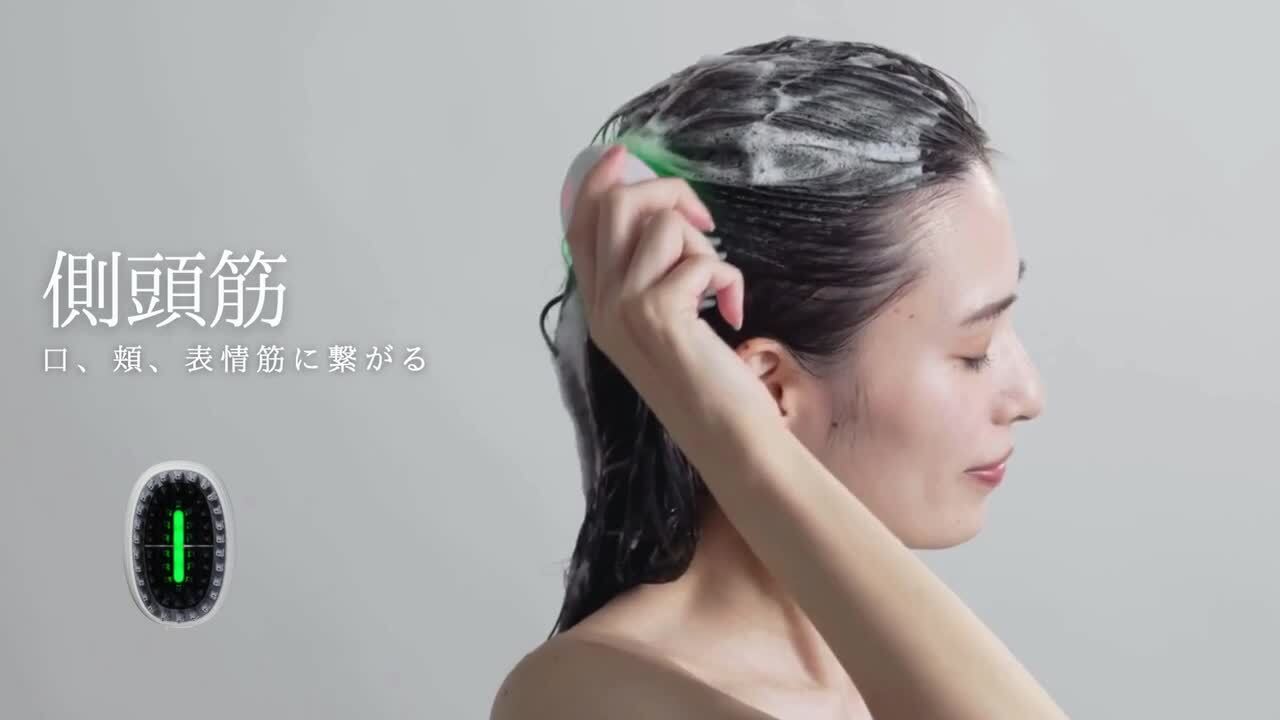 楽天市場】BEBRIGHT ACTIVE BRUSH | EMS 頭皮 電気 ブラシ