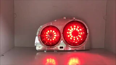 R34 スカイライン　2ドア用　LEDユーロテール　わけあり 34 R34 スカイライン GT GT-R 2ドア クーペ BNR ENR ER HR LED