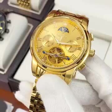楽天市場】＼OLEVS／【ゴールド】正規輸入代理店 腕時計 メンズ