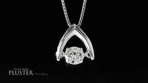 Jewelry studio PLUSTER♡ダンシングストーン ネックレス♡ 楽天市場】更にクーポン値引 ダイヤモンド ネックレス