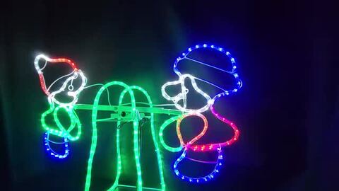 イルミネーション 屋外用 モチーフライト 星 4重 55×53cm