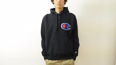 楽天市場】Champion（チャンピオン） ビッグロゴ スウェット プル