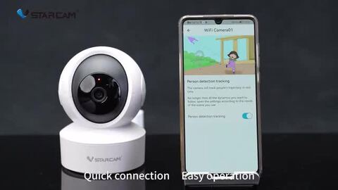 2台　防犯カメラ  CS49Q VStarcam 400万画素「CS49Q.A」 Amazon.co.jp: 防犯カメラ 屋内用 ワイヤレス CS49Q 400万画素