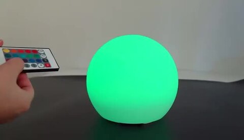 楽天市場】「翌日配送」 ソーラー ボール ライト 直径30cm