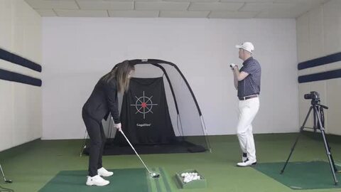 楽天市場】ゴルフネット 練習用 折りたたみ式 キャリーバッグ