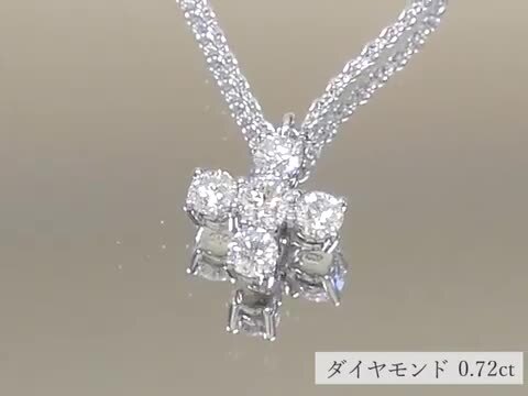 楽天市場】【中古】 チャー Char ダイヤモンド ネックレス 0.72ct ...