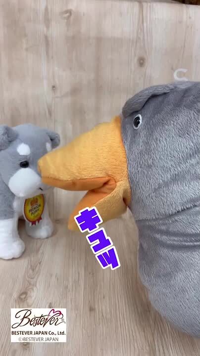 BESTEVER】【ハンドパペット】犬 おもちゃ ペットトイ 音が鳴る 一緒に