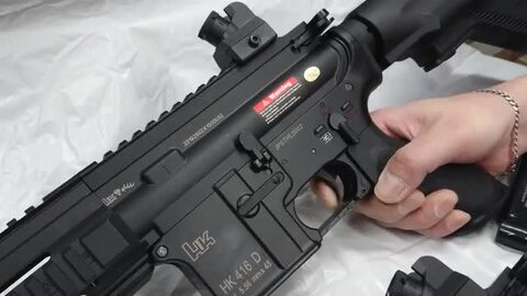 S&T HK416D 電子トリガーG2 S&T HK416D10RS スポーツライン G2電動ガン BK（電子トリガー